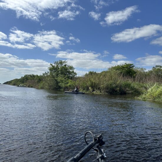 Launching at S-8 Pump Station